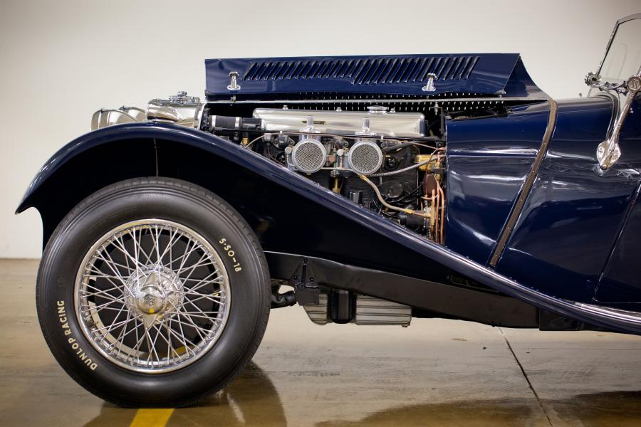  Jaguar SS100 3&frac12;-Litre Roadster 1938 года  (фото 26 из 53)